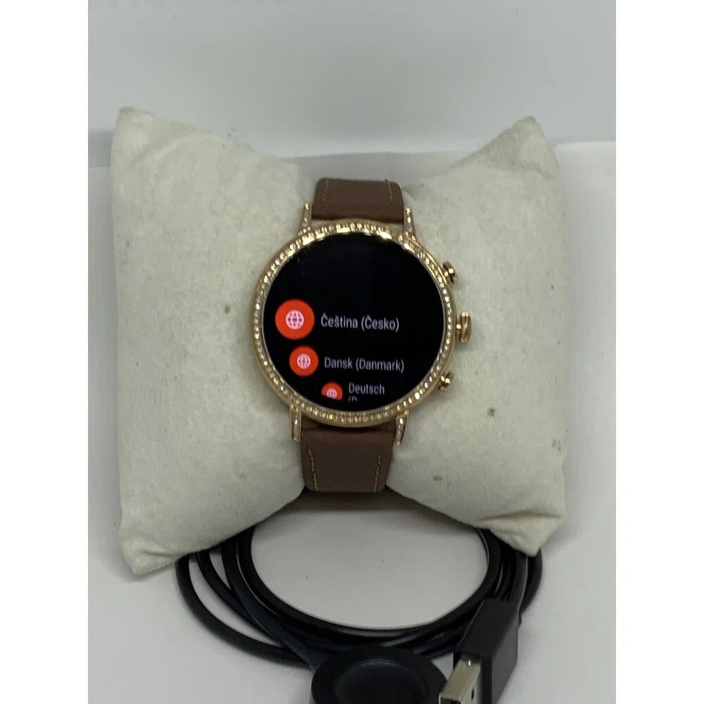 Fossil Gen 4 Authentic Digital Dial Smart Watch W/ Custom Band FTW6011 RZ127